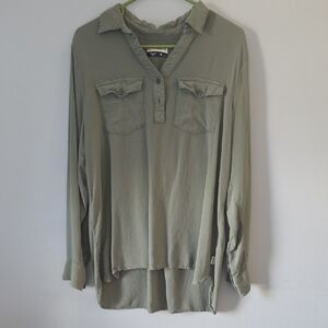 Magellan Outdoors Classic Fit Olive Shirt